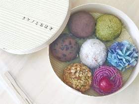 美しい「進化系おはぎ」にファン殺到! 大注目のおはぎ専門店『タケノとおはぎ』が学芸大学に進出
