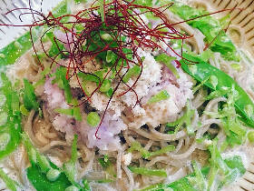 希少な「江戸東京野菜」をご賞味あれ! 自然栽培農家と季節の創作そば『ふく花』