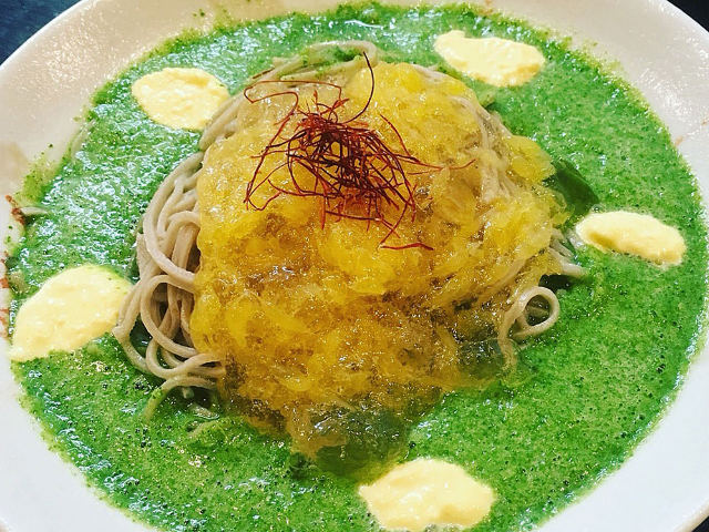 希少な江戸東京野菜を使用。「ふく花」で季節の創作そばを堪能の画像