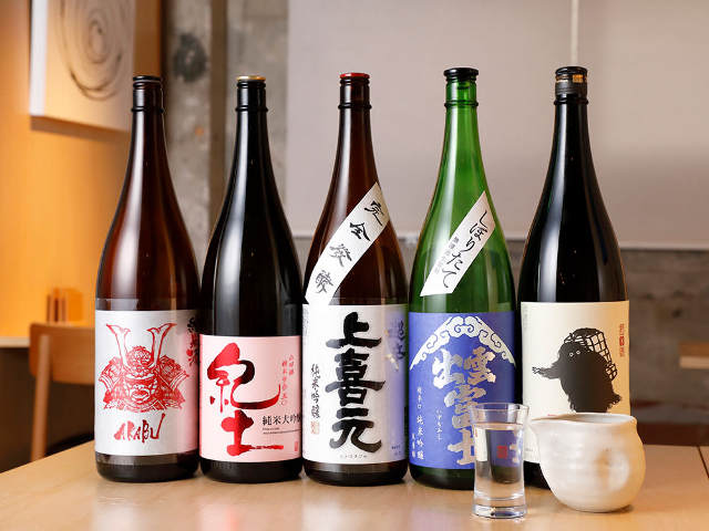 辛口から甘口まで、日本酒好きも納得のラインナップ